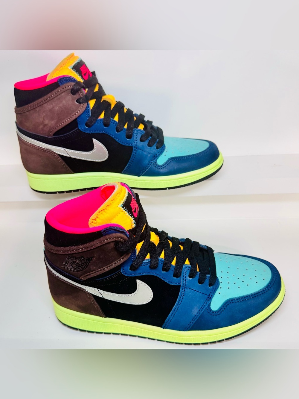 AIR JORDAN 1 HIGH OG “TOKYO BIO HACK” 555088-201 Men’s 7.5 Women’s 9 Clean AF - Picture 16 of 16